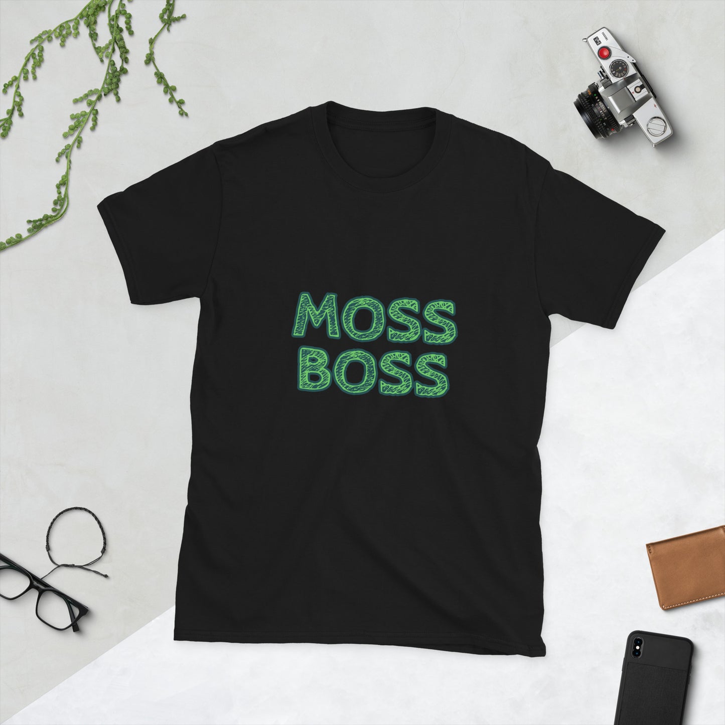 Moss Boss Short-Sleeve Unisex T-Shirt