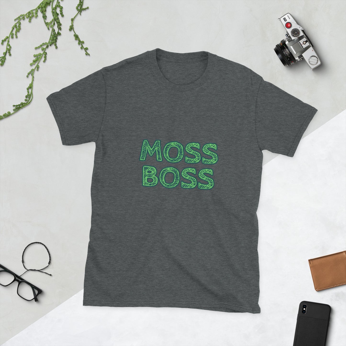 Moss Boss Short-Sleeve Unisex T-Shirt