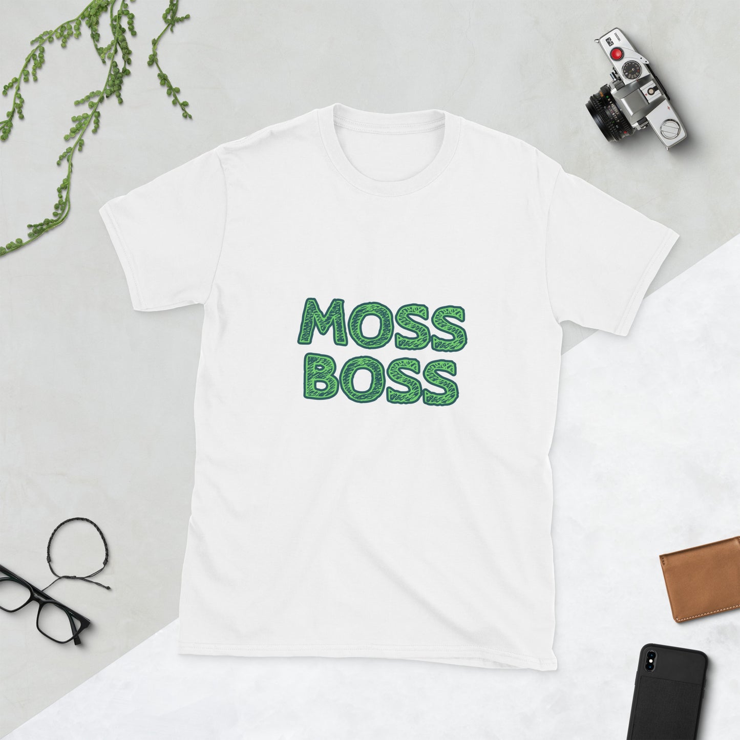 Moss Boss Short-Sleeve Unisex T-Shirt